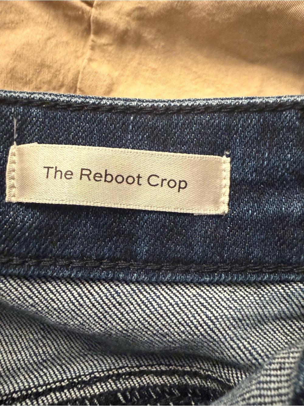 FRAME • Reboot High Rise Crop Modernist pocket Jeans in Jest size 26 - Picture 9 of 10